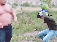 Huge crazy russian