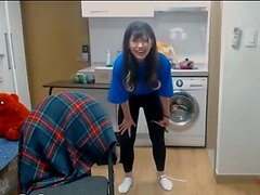 Crazy Korean Girl Fart