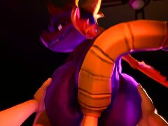 Spyro Rides Human Dick