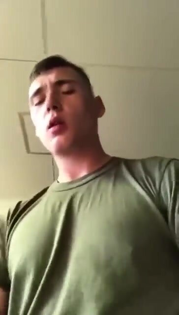 Love to jerk off in the barracks