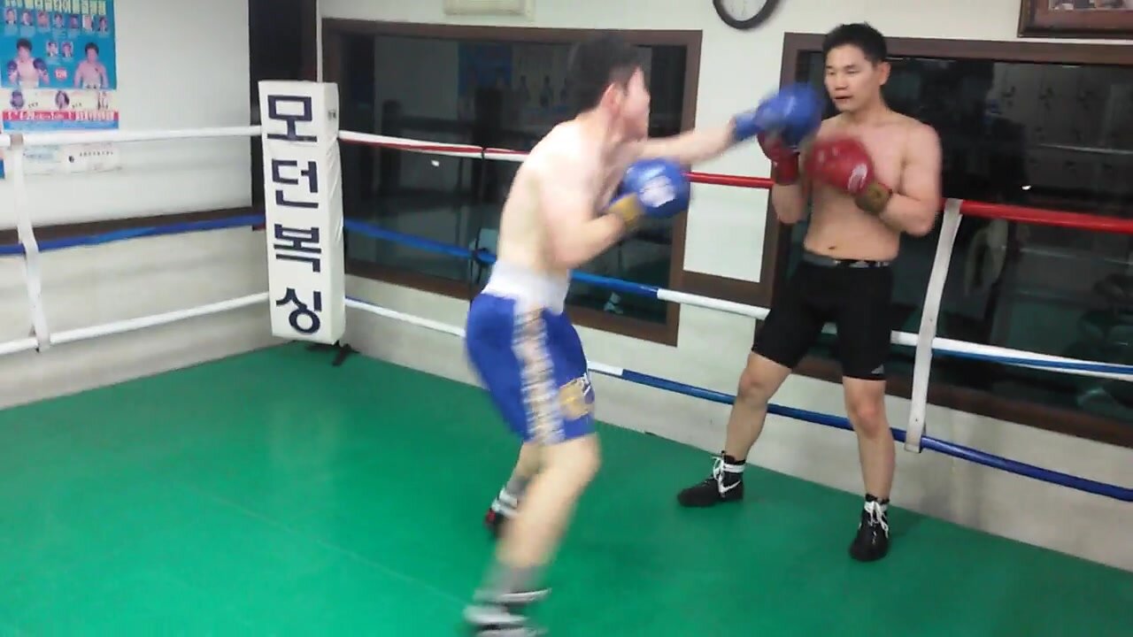 Hot guys sparring 1