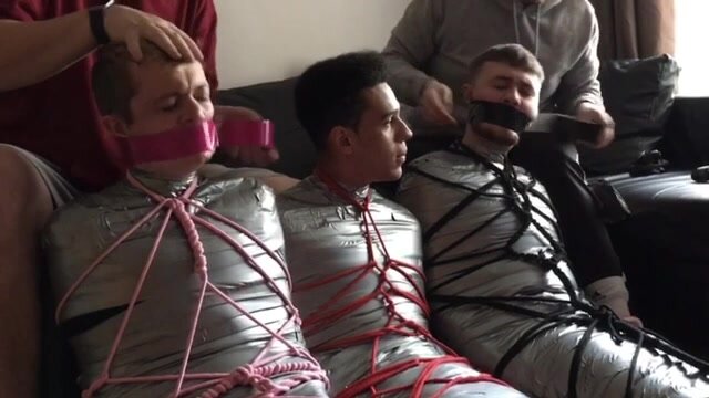 Trio Gagged