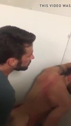 Bathroom fucks caught