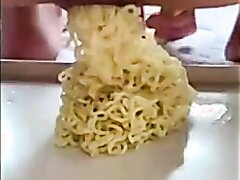 pasta in asshole