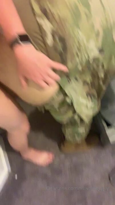 Fucking a Soldier