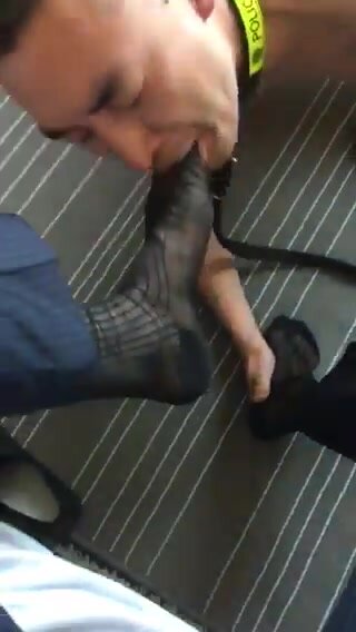 feet slave suck sheer feet