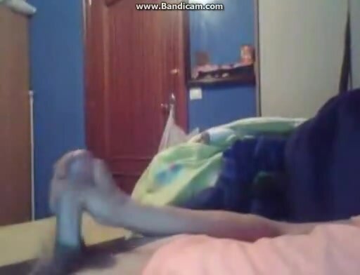 Cute baited guy cums