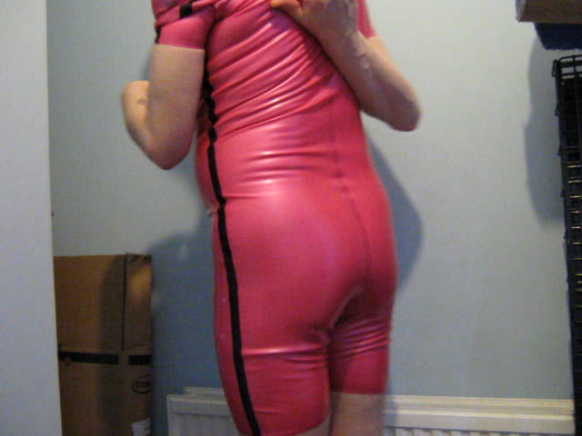 Mortice removing a rubber suit