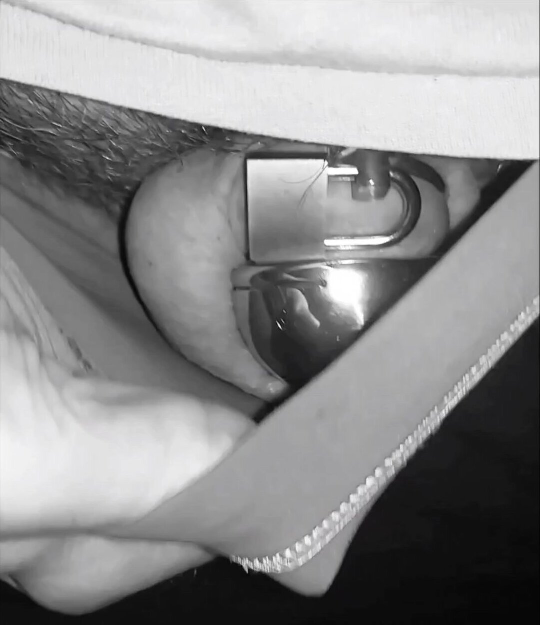 Chastity device I - @slutychastity