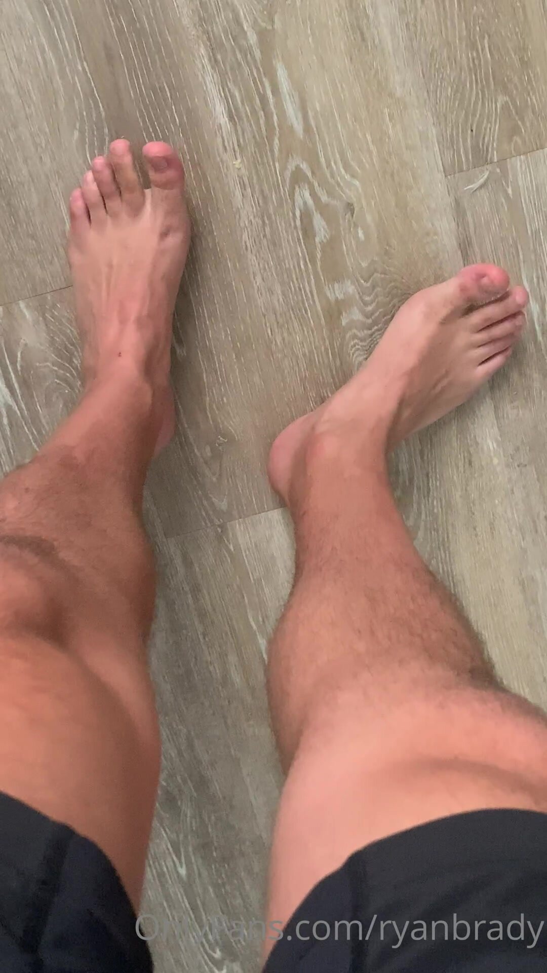 Male feet - video 80