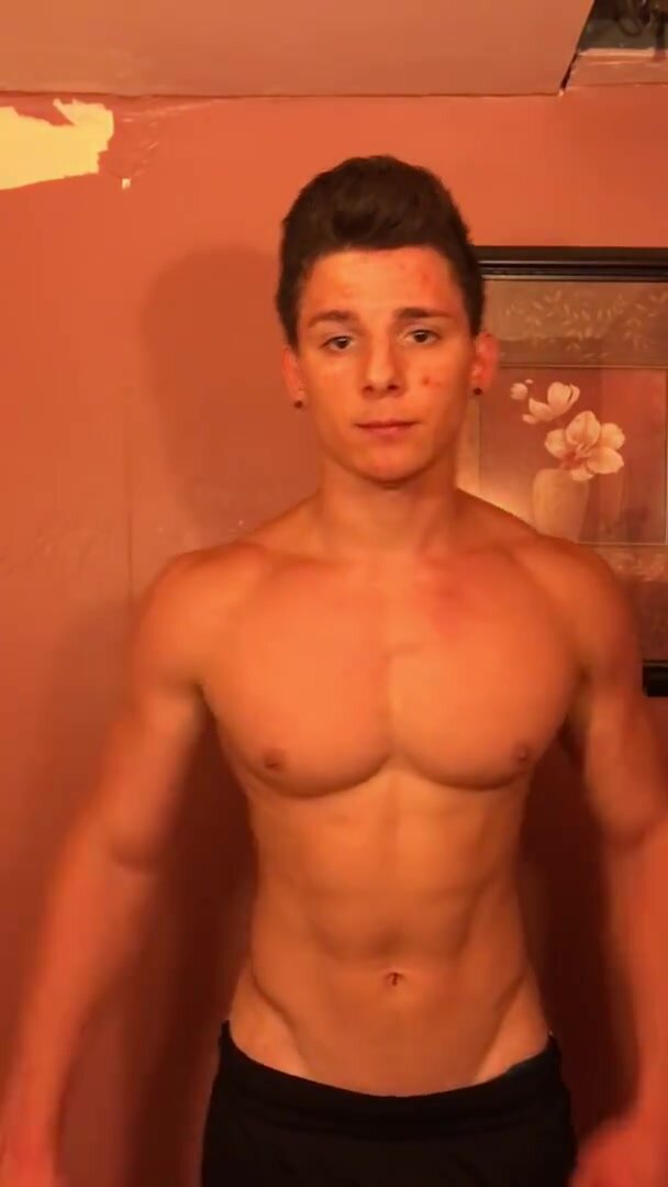 Muscle Young guy
