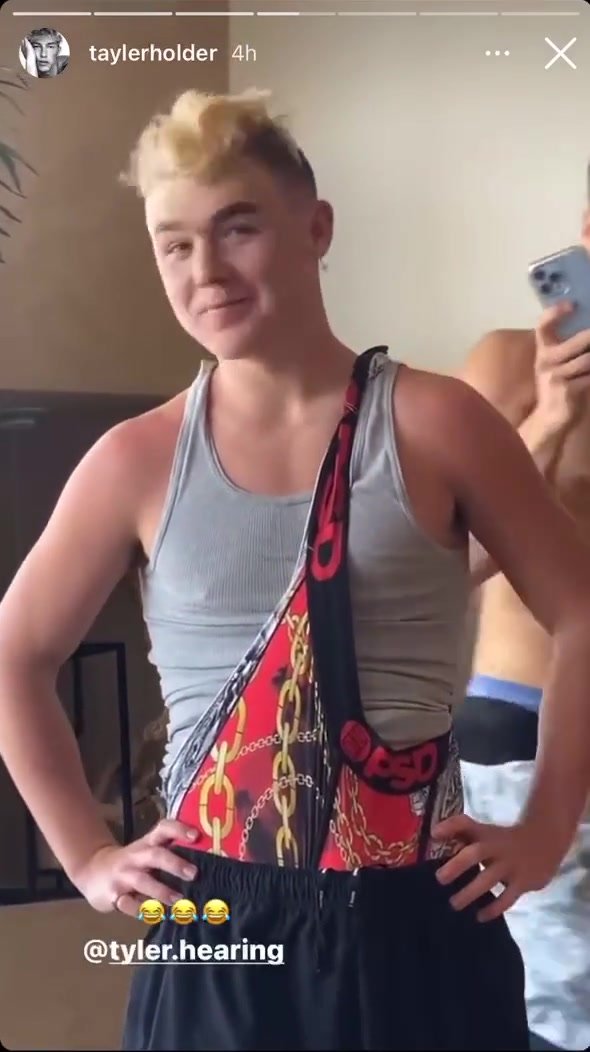 Tyler Hearing Wedgie Aftermath