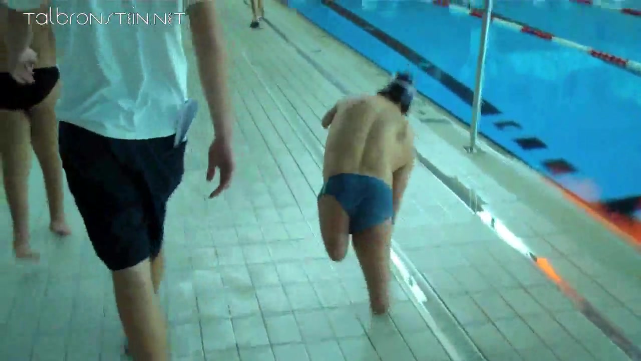 Triple Amputee Swimmer