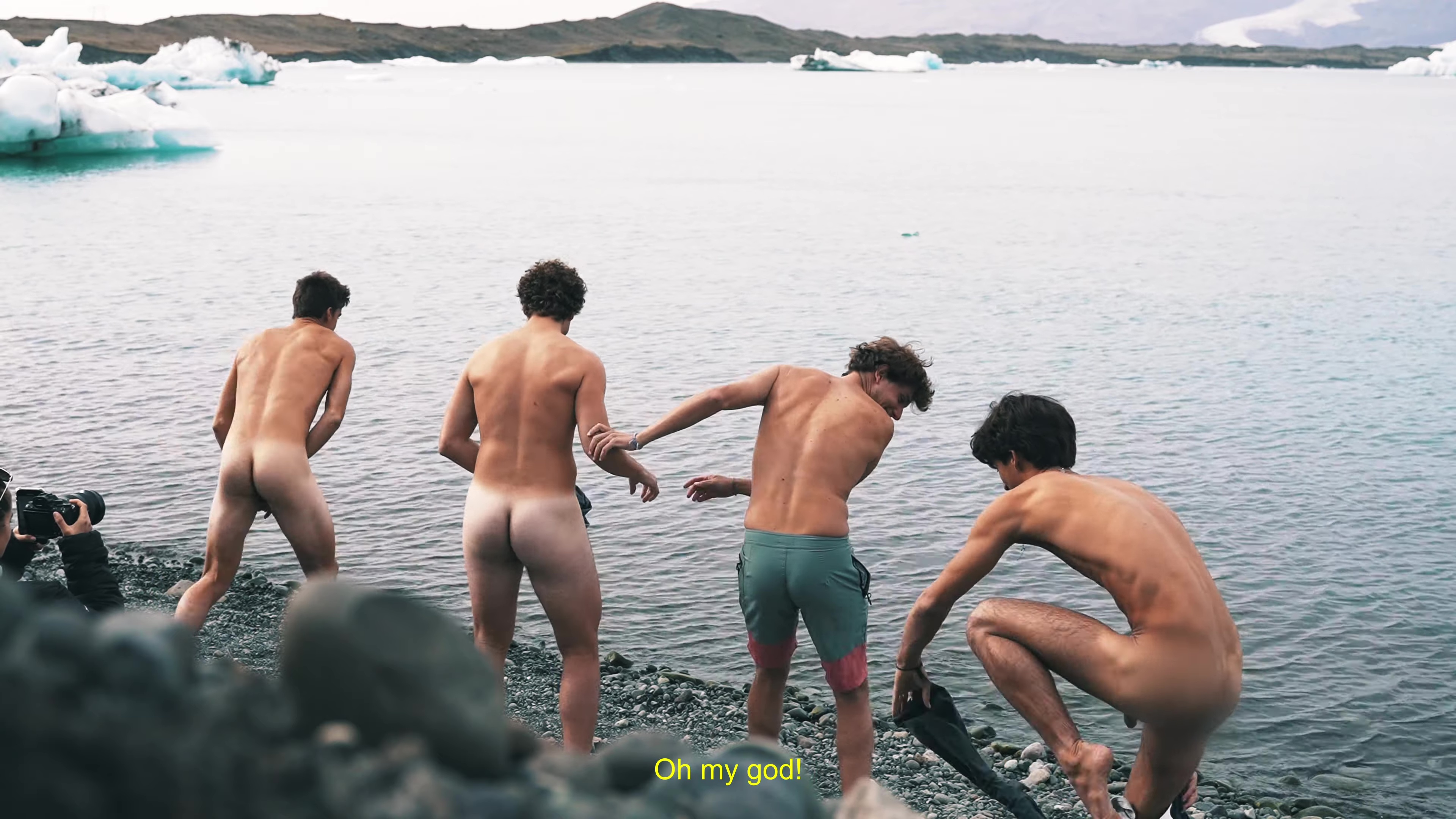 Cute spanish youtubers skinny dip (4K)