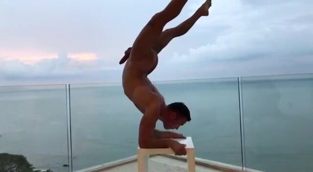 Yoga boner - video 4