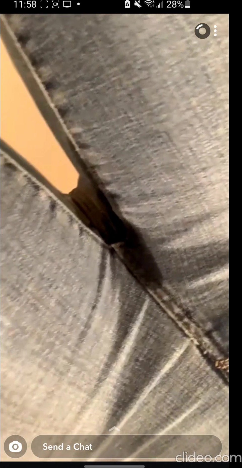 Amateur jeans wetting - video 3