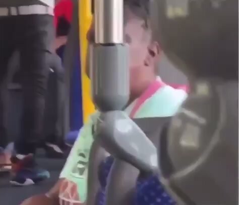 Homie got Stripped on the bus