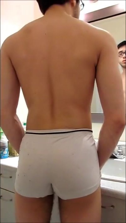 Friend farting in my underwear