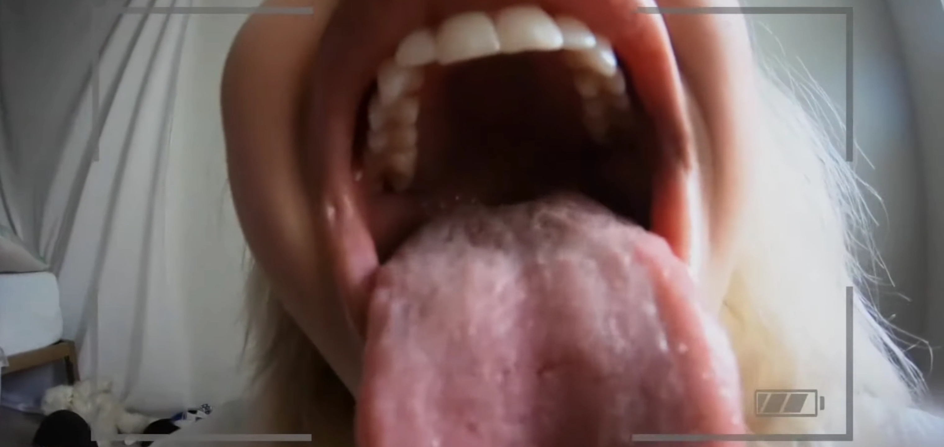 Giantess mouth vore pov