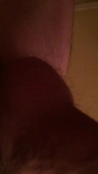 Showing my hard cock