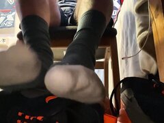 Twinks Sweaty Feet After Sports