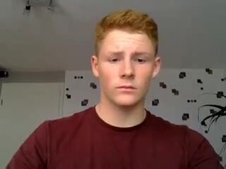 Pretty pink hole ginger boy