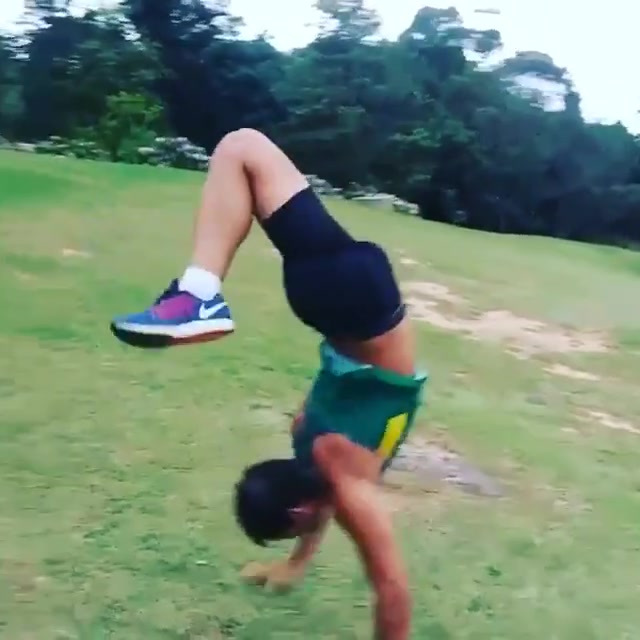 one leg