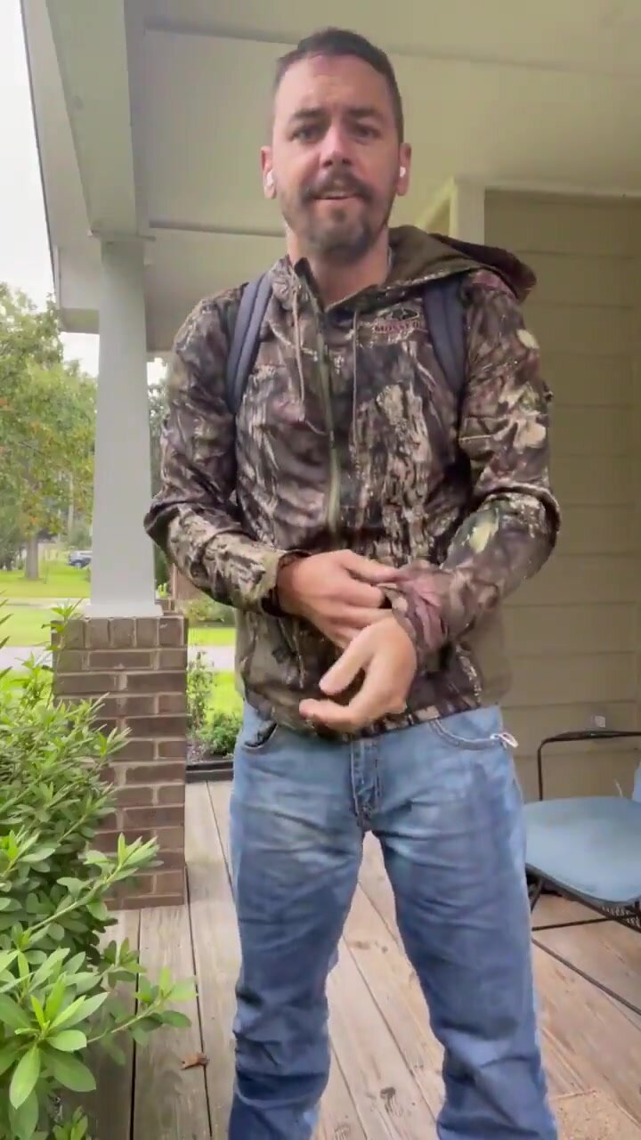 From the bike, to the porch,  to the buff!