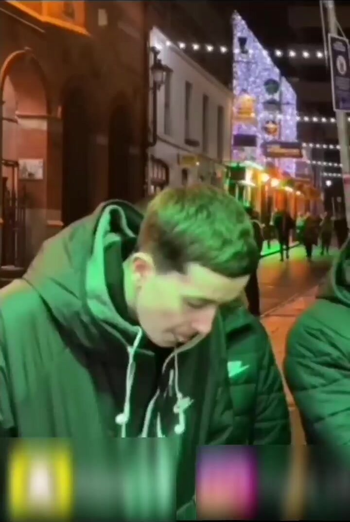 Hot Irish lads spitting in public compilation 3