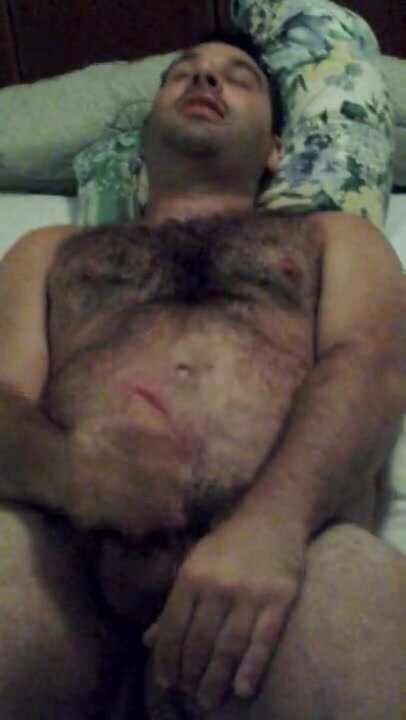 italian bear cums for his friend