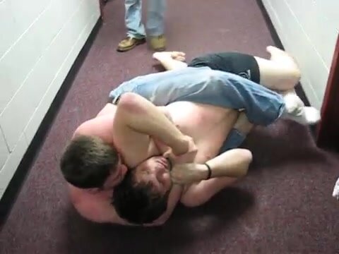 Fraternity Wrestling in the Hall