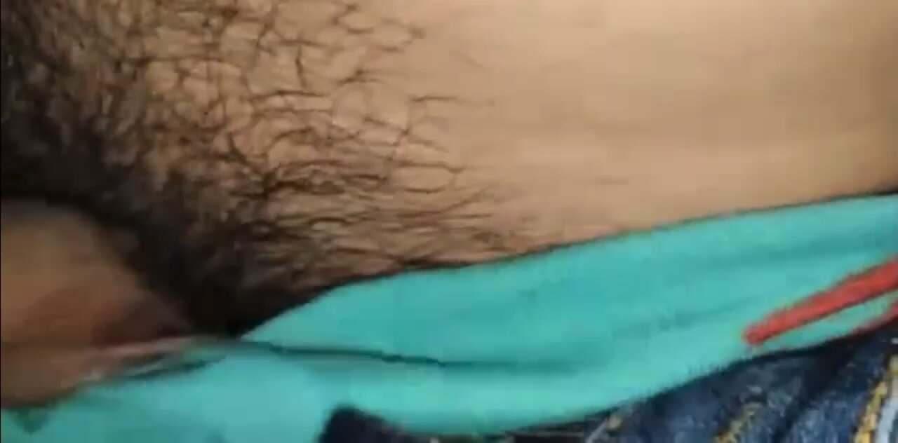 Hot uncut Latino cousin passed out drunk play with cock