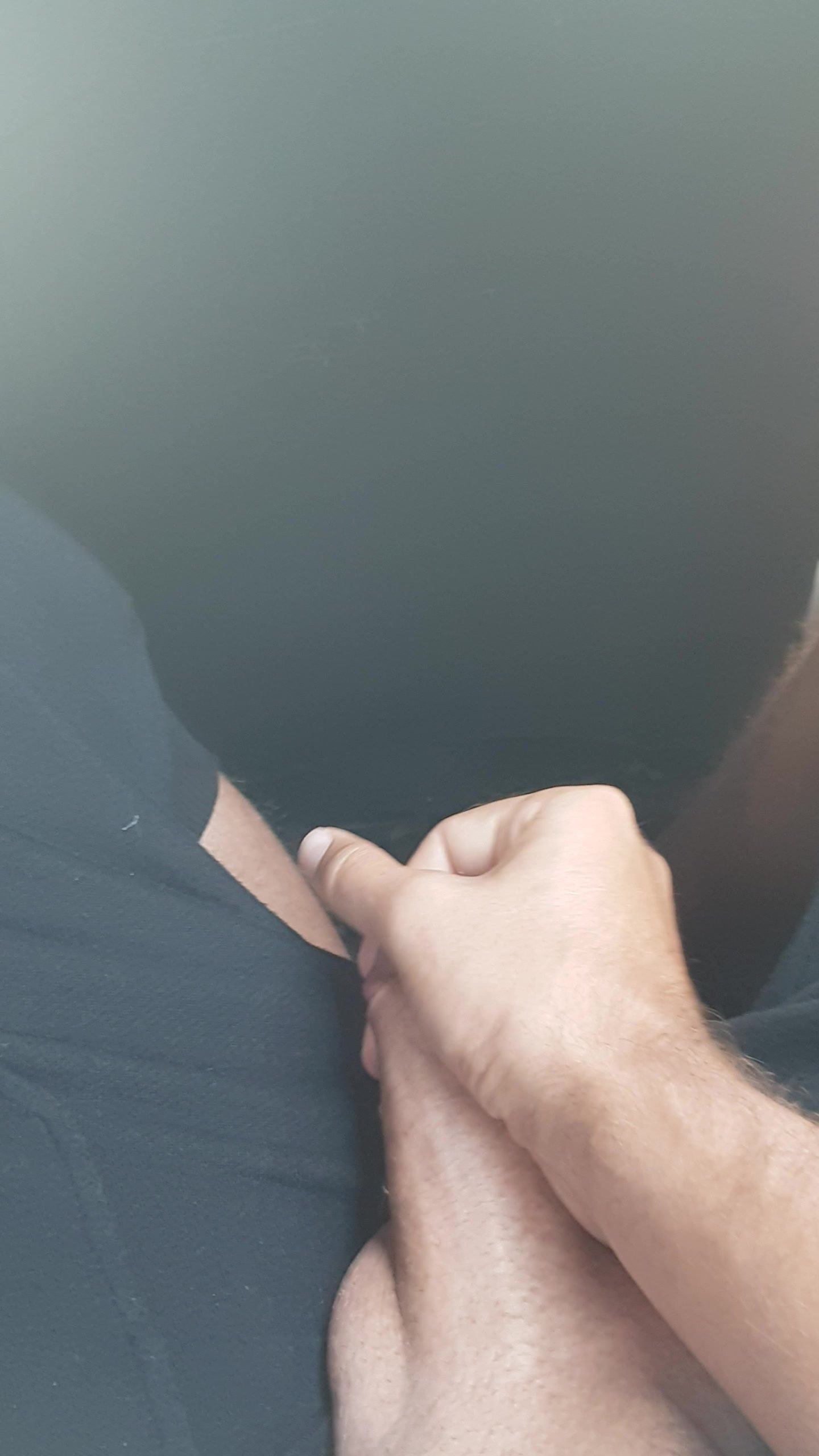 Jerking in the taxi