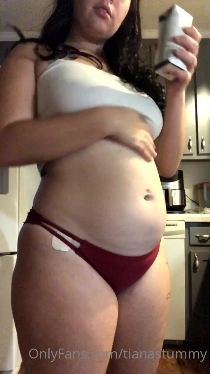 Tiana tummy chubby fat belly 12