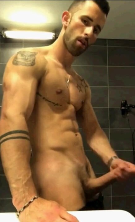 hot boy with tatoos and a big cock 10