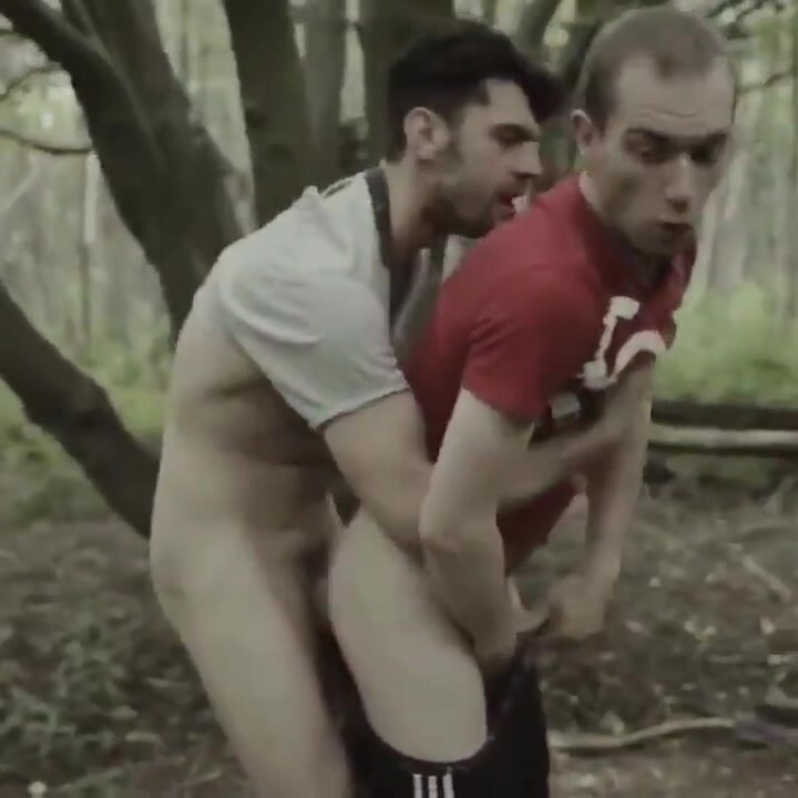 Bitch gets fucked aggressively in the woods.