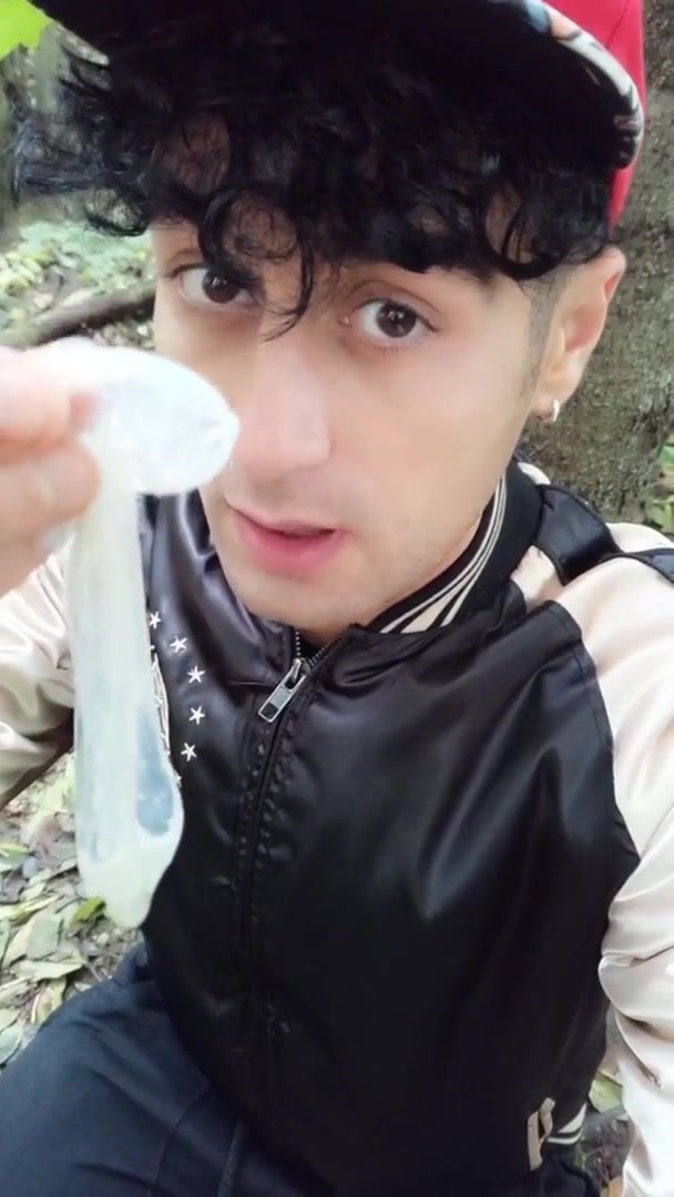nasty play with used condoms.
