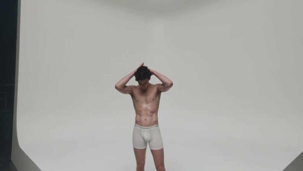 Shawn mendes ck underwear commercial