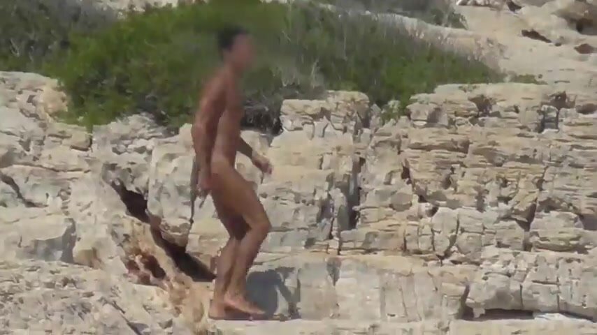 Nudist beach Greece