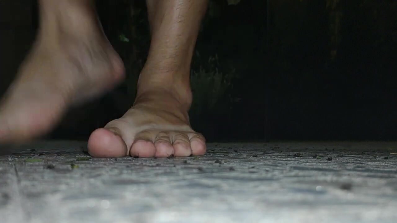 Feet Vs pile of ants