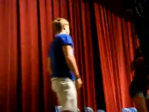 MUSCLE GUY FLEXES UNDER HYPNOSIS