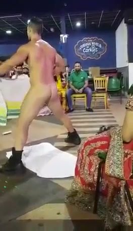 Indian girl gets naked lapdance in front of family