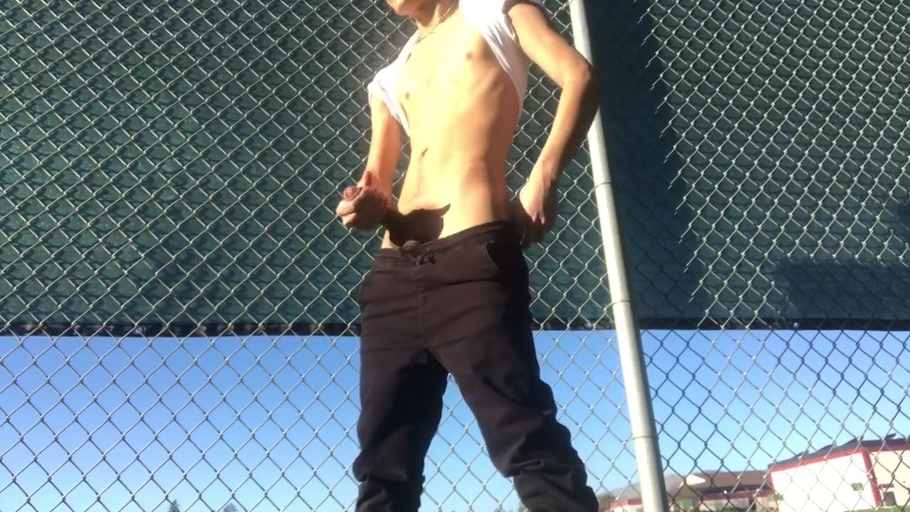 cum in public field