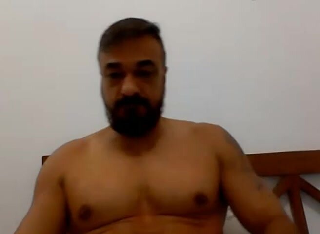Sexy daddy on cam