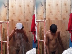 Indian dude caught in shower