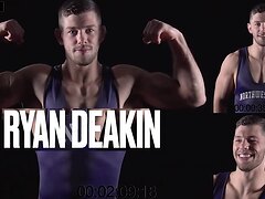 Wrestling Cum Tribute - Ry Deakin Flexing