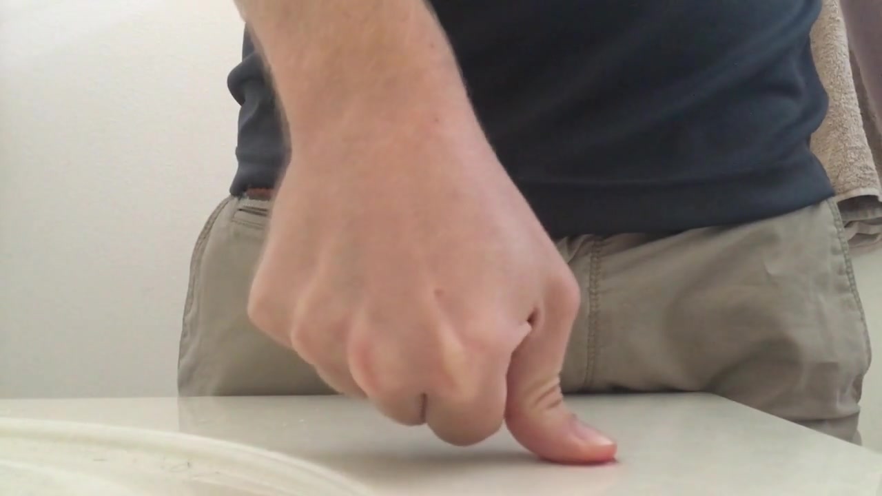 Man crushed under thumb