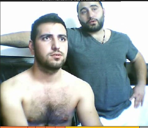 hot turkish and his friend webcam