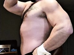 Straight married muscle guy lets his friend fuck him