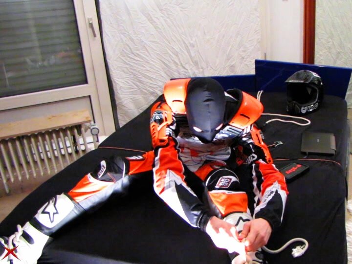 Motocross Bondage and E-Stim